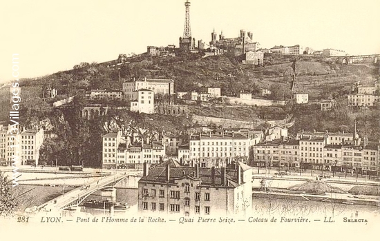 Carte postale de Lyon