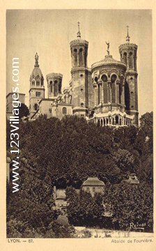 Carte postale de Lyon