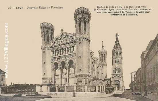 Carte postale de Lyon