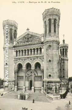 Carte postale de Lyon