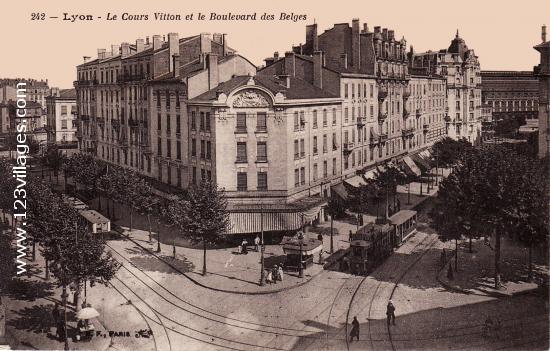 Carte postale de Lyon