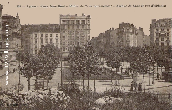 Carte postale de Lyon