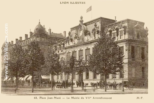 Carte postale de Lyon