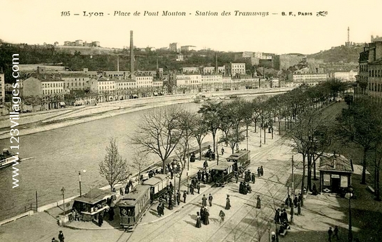 Carte postale de Lyon