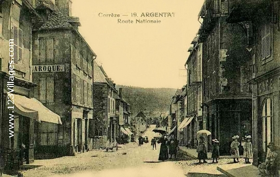 Carte postale de Argentat