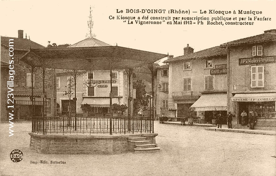 Carte postale de Le Bois-d Oingt