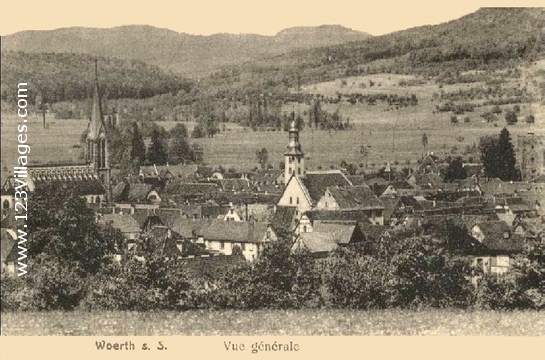 Carte postale de Woerth