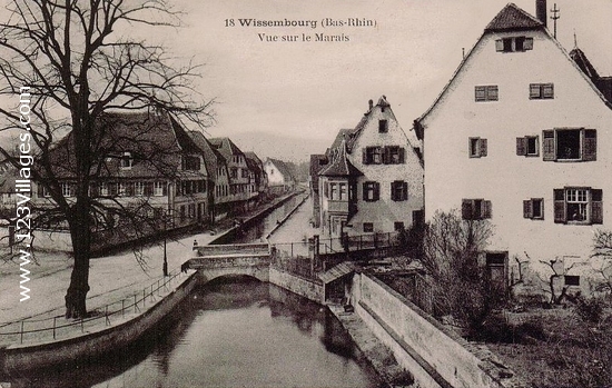 Carte postale de Wissembourg