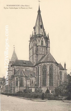 Carte postale de Wissembourg