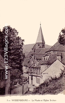 Carte postale de Wissembourg