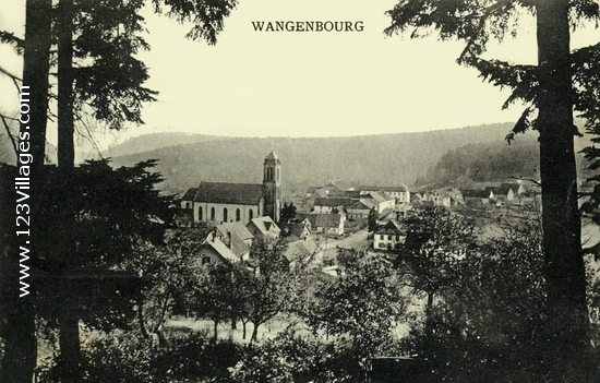 Carte postale de Wangenbourg-Engenthal
