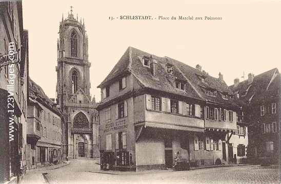 Carte postale de Sélestat