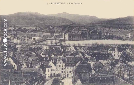 Carte postale de Sélestat