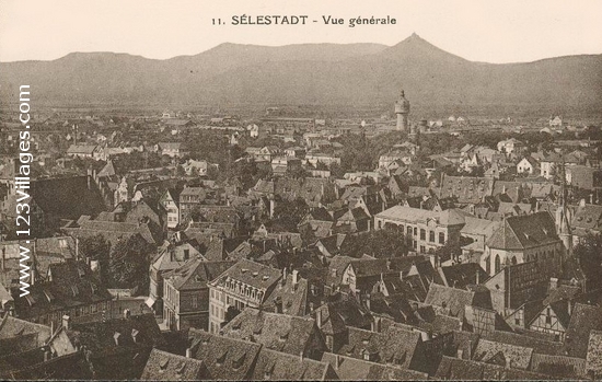 Carte postale de Sélestat