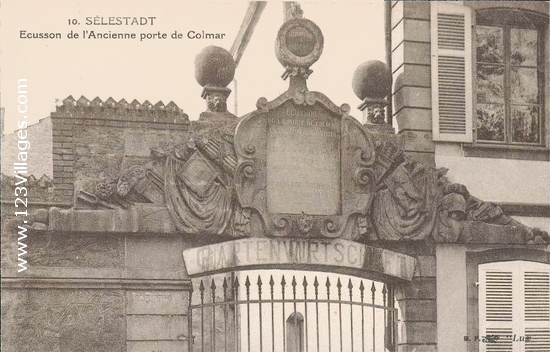 Carte postale de Sélestat