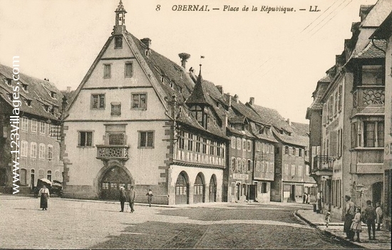 Carte postale de Obernai