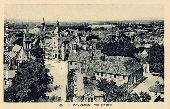 Carte postale de Haguenau