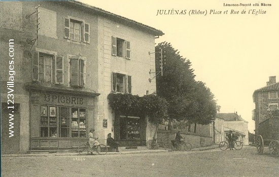 Carte postale de Juliénas