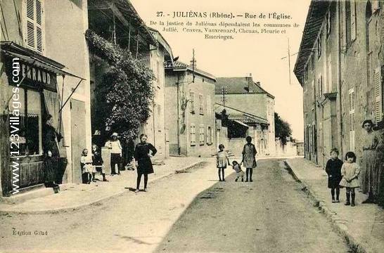 Carte postale de Juliénas