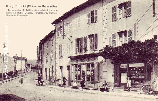 Carte postale de Juliénas