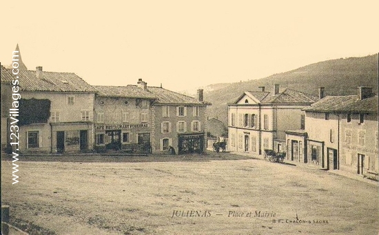 Carte postale de Juliénas