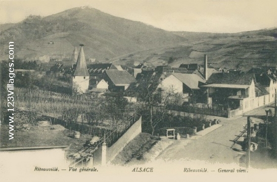 Carte postale de Ribeauvillé