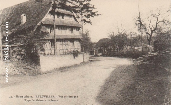 Carte postale de Retzwiller