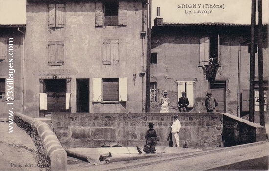 Carte postale de Grigny