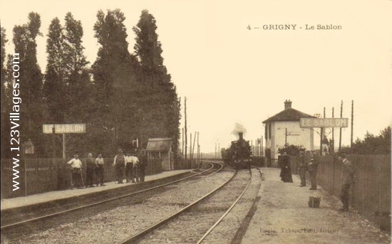 Carte postale de Grigny