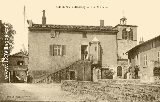 Carte postale de Grigny