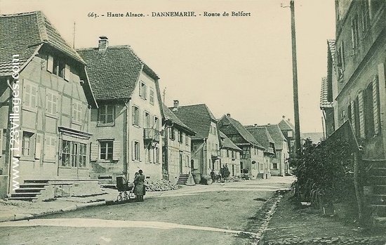 Carte postale de Dannemarie