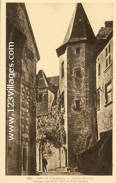 Carte postale de Sarlat-la-Canéda