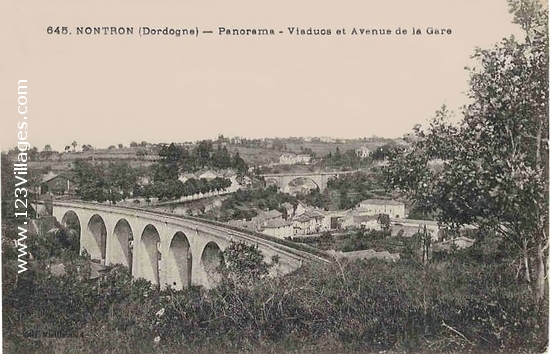 Carte postale de Nontron