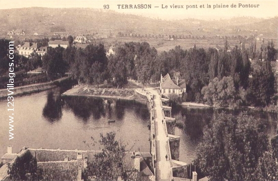 Carte postale de Terrasson-Lavilledieu