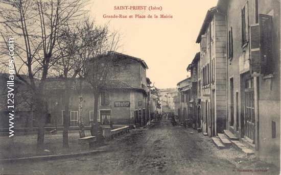 Carte postale de Saint-Priest