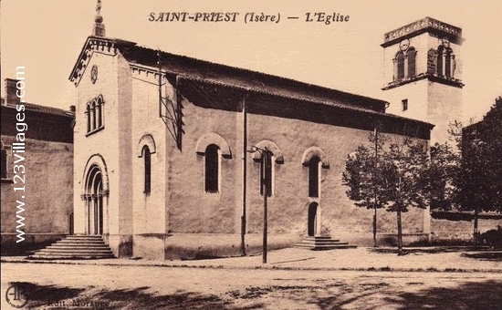 Carte postale de Saint-Priest