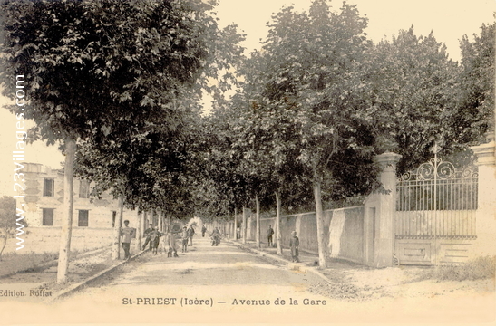 Carte postale de Saint-Priest