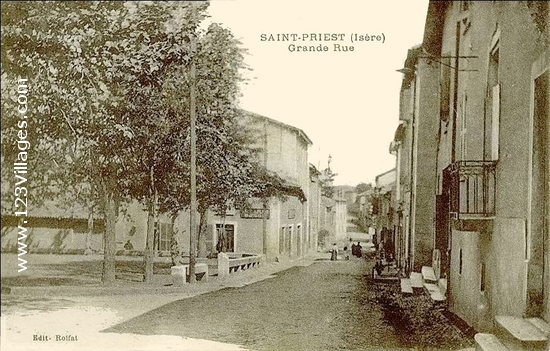 Carte postale de Saint-Priest