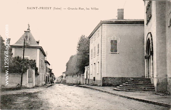 Carte postale de Saint-Priest