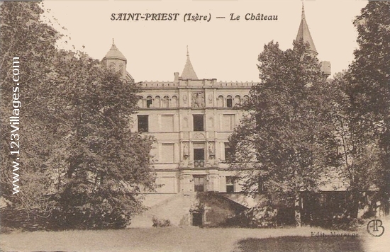 Carte postale de Saint-Priest