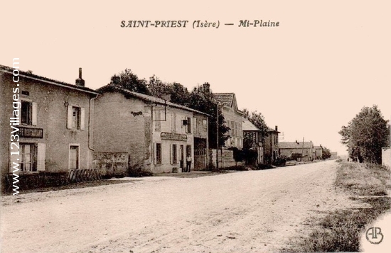 Carte postale de Saint-Priest