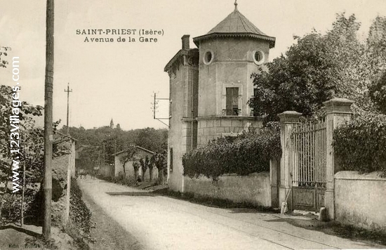 Carte postale de Saint-Priest