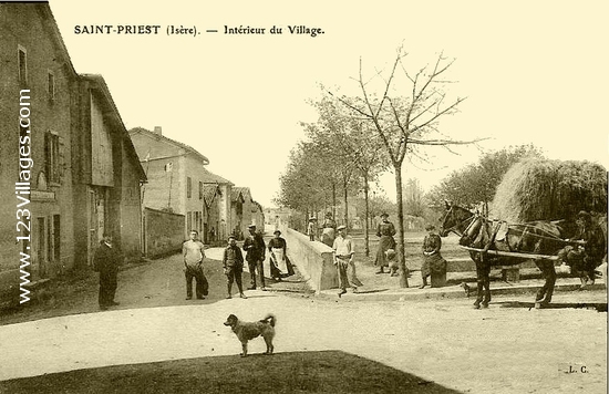 Carte postale de Saint-Priest