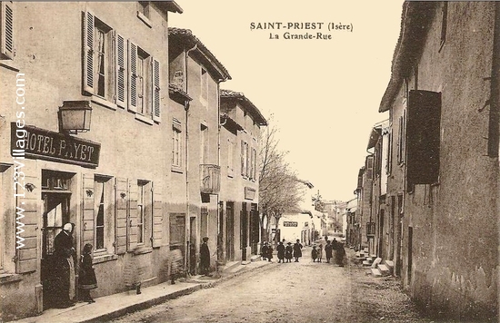 Carte postale de Saint-Priest