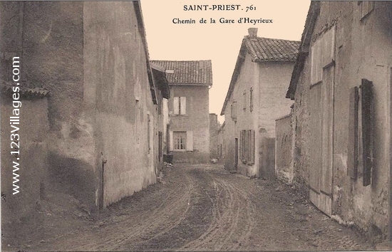 Carte postale de Saint-Priest