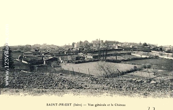 Carte postale de Saint-Priest