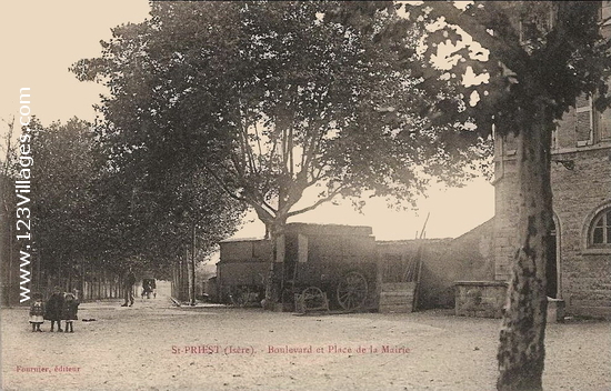 Carte postale de Saint-Priest