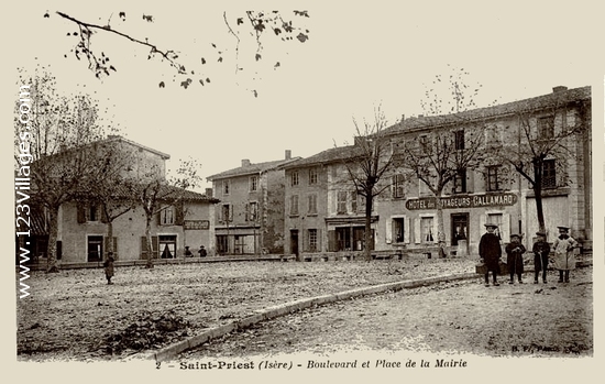 Carte postale de Saint-Priest