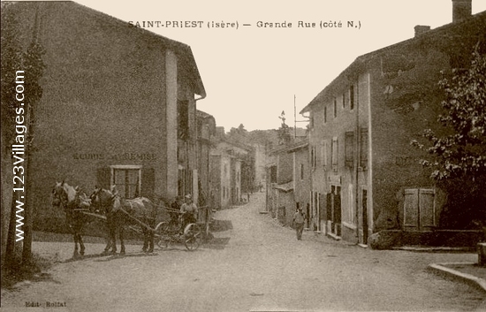 Carte postale de Saint-Priest