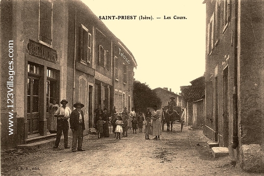 Carte postale de Saint-Priest